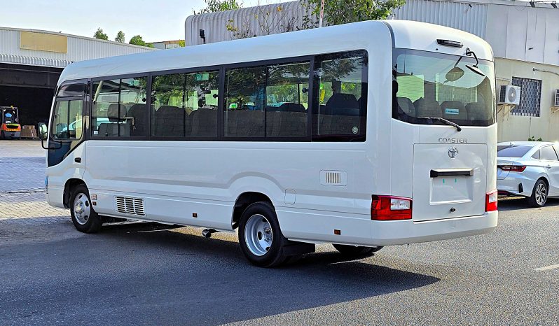 
								TOYOTA COASTER PETROL 2.7 MT – AUTO DOOR – 23 SEATER – 2 POINT BELT – 2025 MODEL – WHITE  full									