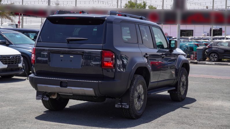 TOYOTA PRADO DIESEL 2.8T ADVENTURE – SUNROOF – BLACK INSIDE BLACK