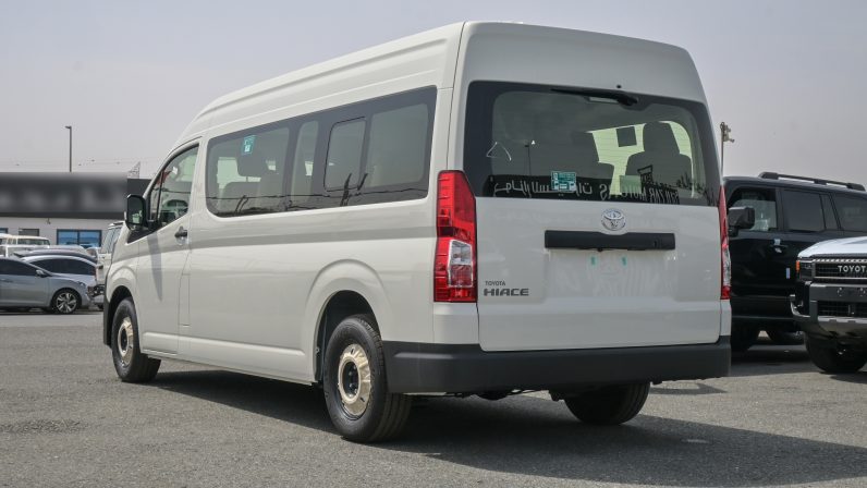 TOYOTA HIACE HIGHROOF PETROL MANUAL 3.5 – AL FUTAIM – 2025 MODEL -WHITE