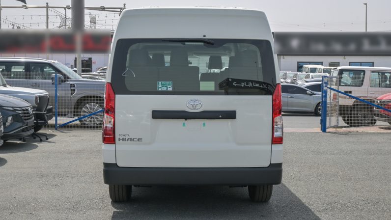 TOYOTA HIACE HIGHROOF PETROL MANUAL 3.5 – AL FUTAIM – 2025 MODEL -WHITE