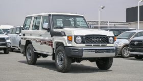 TOYOTA LC76 4.5 – DIESEL – MT – 4.5 – WHITE INSIDE BEIGE – 2024