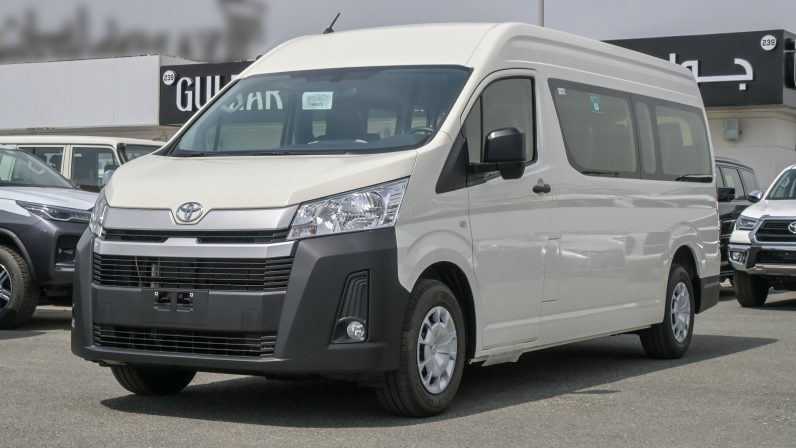 TOYOTA HIACE HIGHROOF PETROL MANUAL 3.5 – AL FUTAIM – 2025 MODEL -WHITE