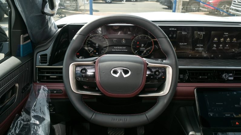 INFINITI AUTO GRAPH PETROL 3.5L – 2025 MODEL – BLACK INSIDE TAN