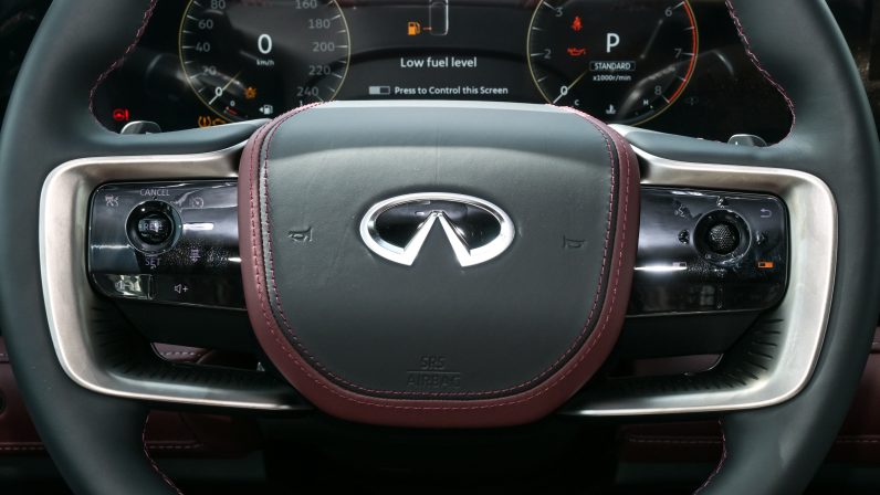 INFINITI AUTO GRAPH PETROL 3.5L – 2025 MODEL – BLACK INSIDE TAN