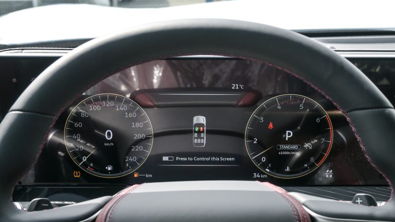 INFINITI AUTO GRAPH PETROL 3.5L – 2025 MODEL – BLACK INSIDE TAN