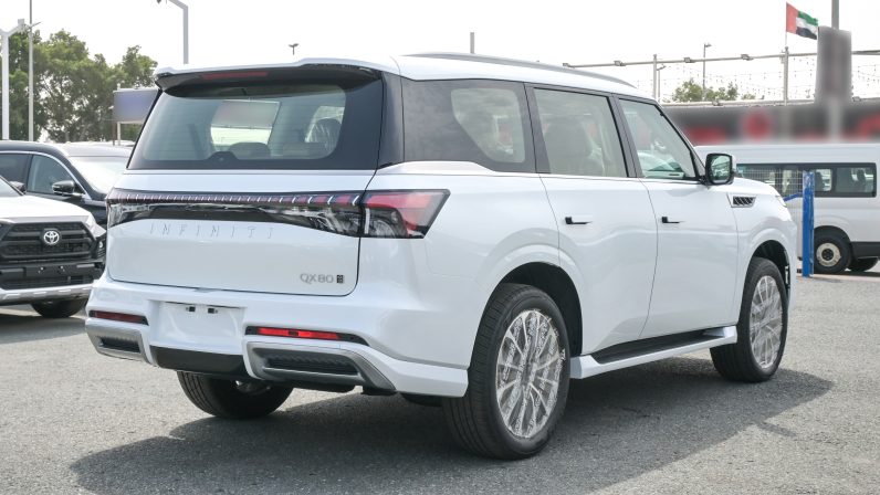 INFINITI CENSORY PETROL 3.5L – 2025 MODEL – WHITE INSIDE TAN