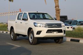 HILUX NARROW BODY DIESEL DOUBLE CABIN 2.4 MT 6 SEATER MANUAL WINDOW  BASIC