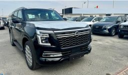 NISSAN PATROL LE PLATINUM 3.5 – 2025 MODEL – BLACK INSIDE TAN