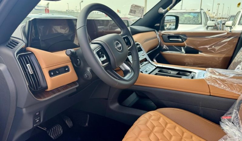 
								NISSAN PATROL LE PLATINUM 3.5 – 2025 MODEL – BLACK INSIDE TAN full									