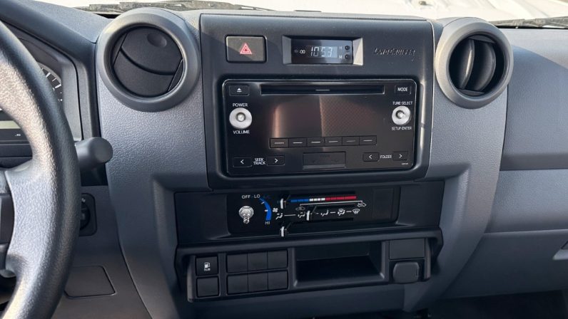 TOYOTA LC79 4.2 – SINGLE CABIN  – MT – DIESEL – DIFF LOCK – 2025