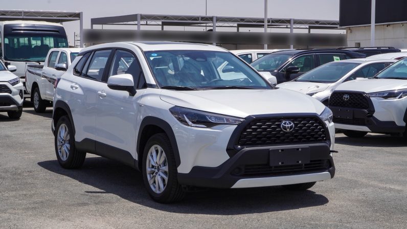 TOYOTA COROLLA CROSS HYBRID ELITE – 2.0 – 2025 MODEL – WHITE INSIDE BLACK