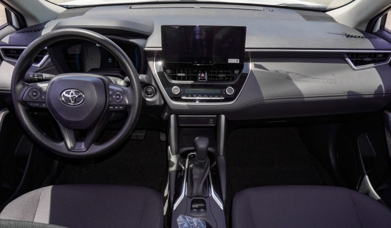 
								TOYOTA COROLLA CROSS HYBRID ELITE – 2.0 – 2025 MODEL – WHITE INSIDE BLACK full									