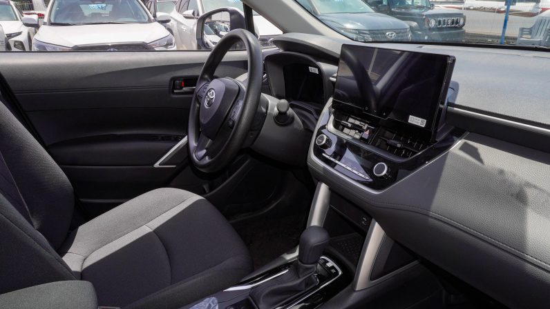 TOYOTA COROLLA CROSS HYBRID ELITE – 2.0 – 2025 MODEL – WHITE INSIDE BLACK