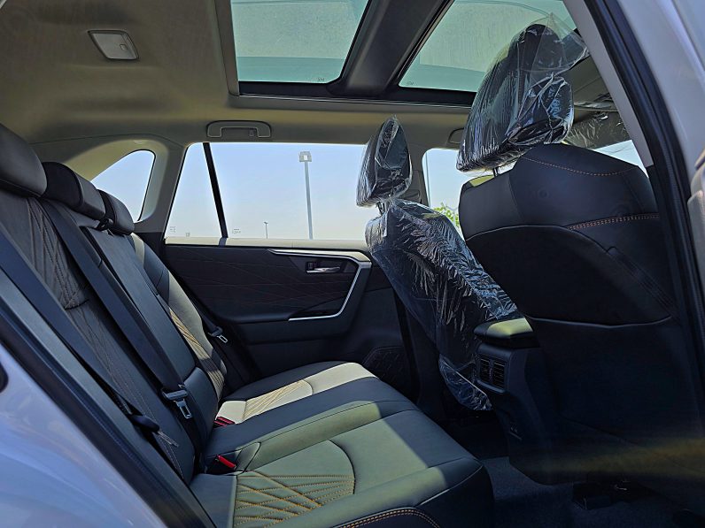 TOYOTA RAV4 PETROL 2.0L – FULL OPTIONS – 4X2 – 2025 MODEL – WHITE INSIDE BLACK 