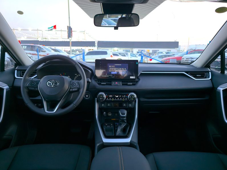 TOYOTA RAV4 PETROL 2.0L – FULL OPTIONS – 4X2 – 2025 MODEL – BLACK INSIDE BLACK 