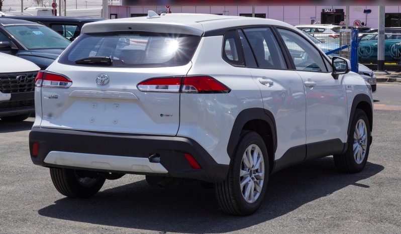 
								TOYOTA COROLLA CROSS HYBRID ELITE – 2.0 – 2025 MODEL – WHITE INSIDE BLACK full									