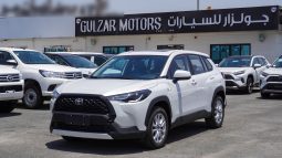 
										TOYOTA COROLLA CROSS HYBRID ELITE – 2.0 – 2025 MODEL – WHITE INSIDE BLACK full									