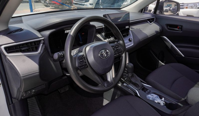 
								TOYOTA COROLLA CROSS HYBRID ELITE – 2.0 – 2025 MODEL – WHITE INSIDE BLACK full									