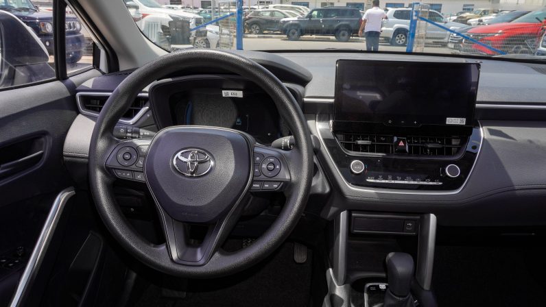 TOYOTA COROLLA CROSS HYBRID ELITE – 2.0 – 2025 MODEL – WHITE INSIDE BLACK