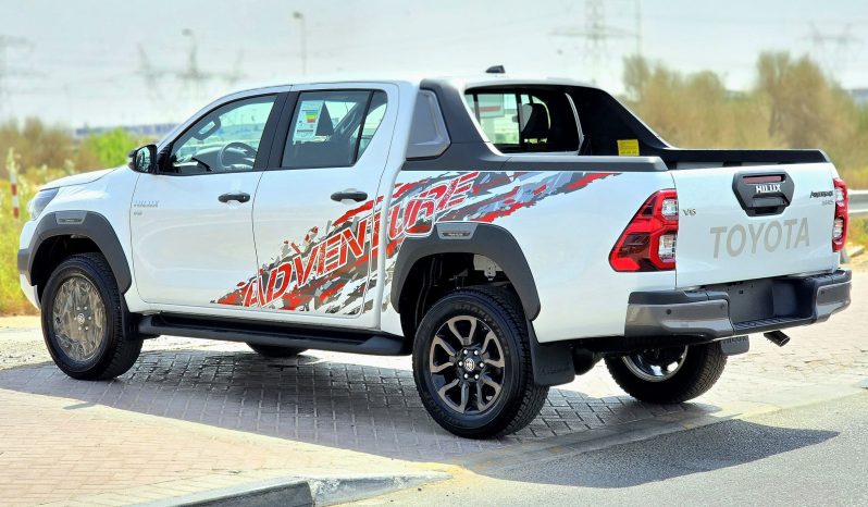 
								HILUX ADVENTURE PETROL 4.0L – FULL WITH COMPRESSOR – WHITE INSIDE BLACK – OMANI full									