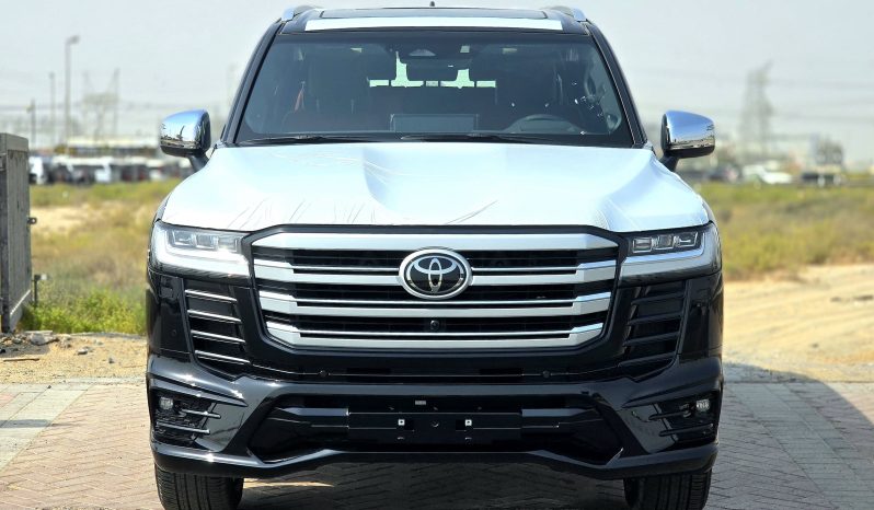 
								TOYOTA LC300 PETROL 3.5L VXR – Z – RADAR – FULLY LOADED – 2025 MODEL – BLACK INSIDE BLACK/RED – OMANI full									