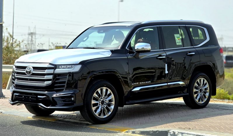 
								TOYOTA LC300 PETROL 3.5L VXR – Z – RADAR – FULLY LOADED – 2025 MODEL – BLACK INSIDE BLACK/RED – OMANI full									