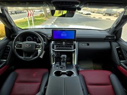
										TOYOTA LC300 PETROL 3.5L VXR – Z – RADAR – FULLY LOADED – 2025 MODEL – BLACK INSIDE BLACK/RED – OMANI full									