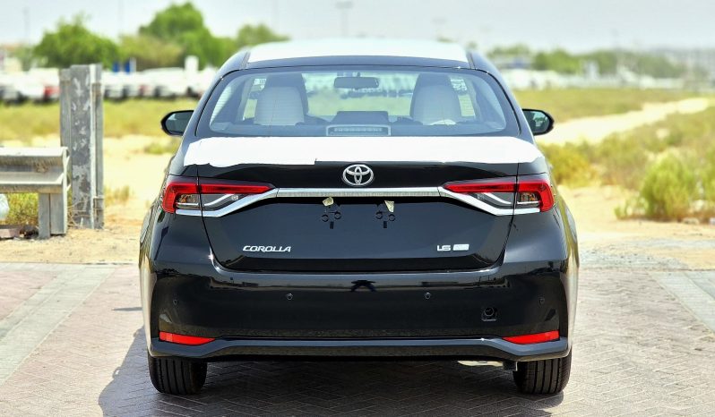 
								TOYOTA COROLLA 1.6L XLI – BASIC – 2025 MODEL – BLACK INSIDE BEIGE – OMANI full									