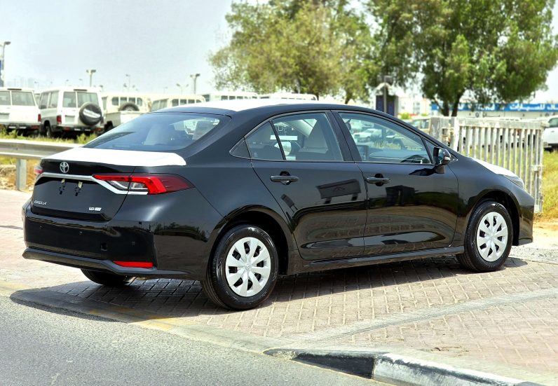 TOYOTA COROLLA 1.6L XLI – BASIC – 2025 MODEL – BLACK INSIDE BEIGE – OMANI