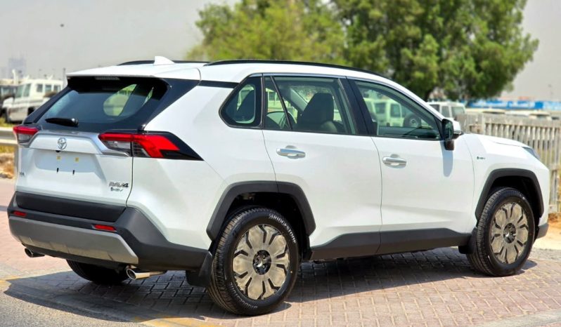 
								TOYOTA RAV4 2.5 HEV – LIMITED OPTION – WITHOUT RADAR – 2025 MODEL – WHITE INSIDE BLACK – YEMEN SPECS full									