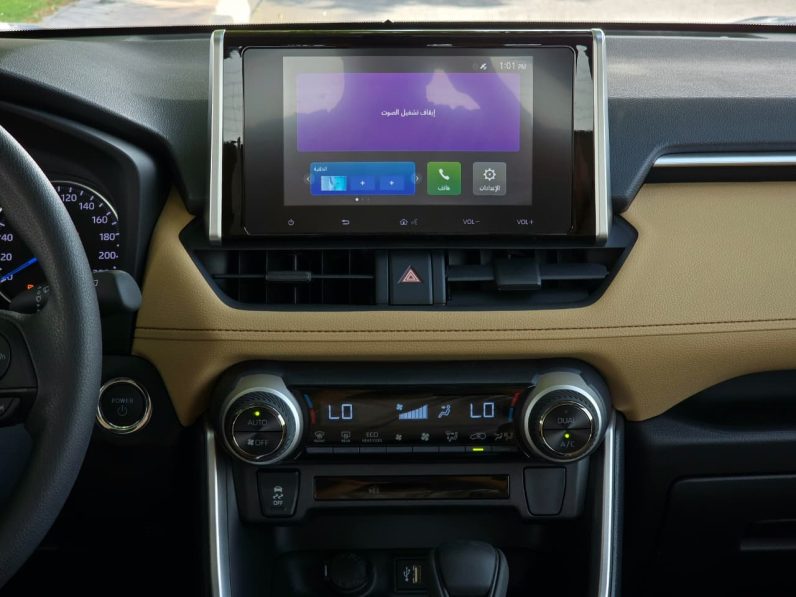 TOYOTA RAV4 2.5 HYBRID – XLE – G – MID OPTIONS – 2025 MODEL – BLACK INSIDE BEIGE – GCC SPECS