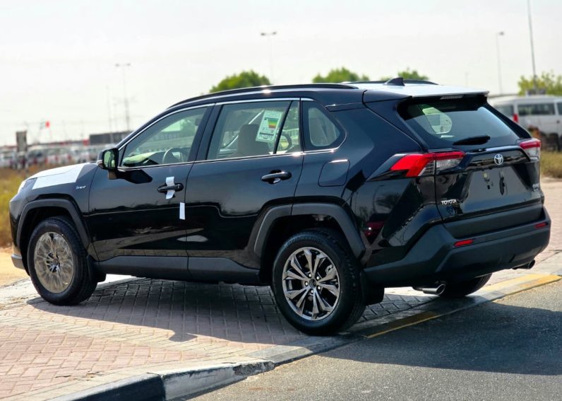 TOYOTA RAV4 2.5 HYBRID – XLE – G – MID OPTIONS – 2025 MODEL – BLACK INSIDE BEIGE – GCC SPECS