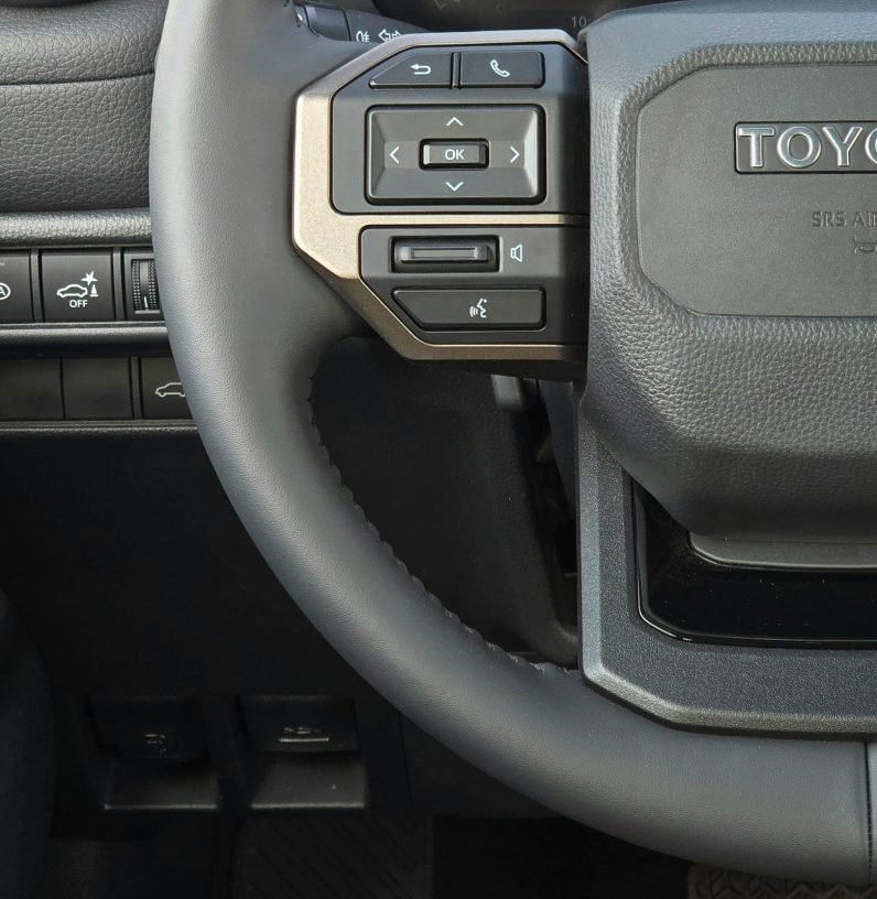 TOYOTA PRADO 2.4T PETROL – ADVENTURE HIGH PACKAGE – MEMORY SEATS – RADAR – HUD – 2025 MODEL – SAND INSIDE BROWN