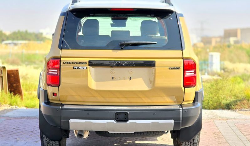 
								TOYOTA PRADO 2.4T PETROL – ADVENTURE HIGH PACKAGE – MEMORY SEATS – RADAR – HUD – 2025 MODEL – SAND INSIDE BROWN full									