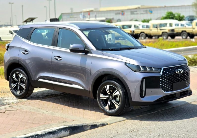 TIGGO 4 PRO – 1.5L – LUXURY SPECS – GCC – 2026 MODEL – GRAY INSIDE BLACK/RED – GCC SPECS