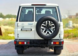 
										TOYOTA LC76 2.8T – Z A/T – FULL OPTIONS – 2025 MODEL – WHITE INSIDE TAN – GCC SPECS full									