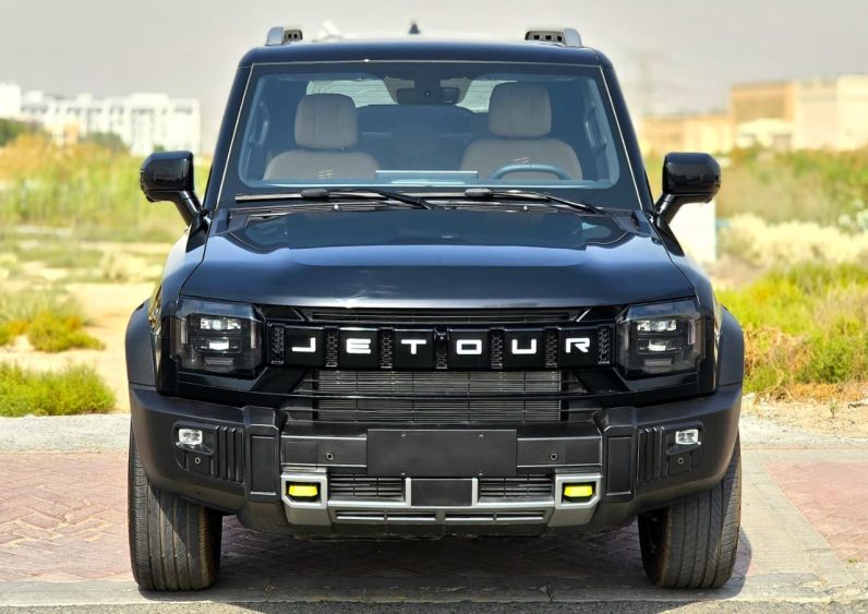 JETOUR T2 PETROL – 2.0L TURBO – 7 GEARS – TRAVEL+  2025 – BLACK INSIDE BEIGE – CHINA