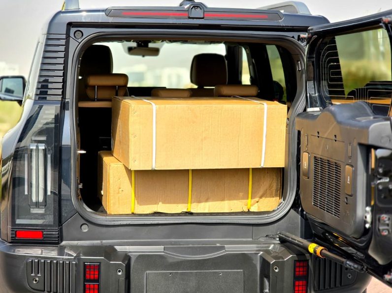 JETOUR T2 PETROL – 2.0L TURBO – 7 GEARS – TRAVEL+  2025 – BLACK INSIDE BEIGE – CHINA