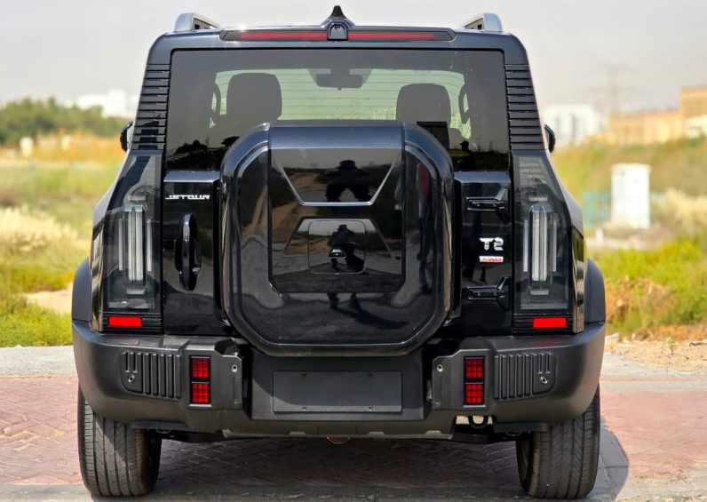 JETOUR T2 PETROL – 2.0L TURBO – 7 GEARS – TRAVEL+  2025 – BLACK INSIDE BEIGE – CHINA