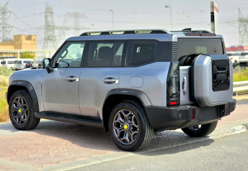 JETOUR T2 PETROL – 2.0L TURBO – 7 GEARS – TRAVEL+  2025 – SILVER INSIDE BEIGE – CHINA