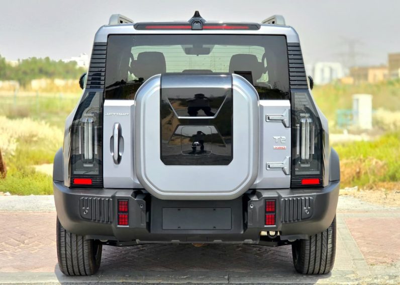 JETOUR T2 PETROL – 2.0L TURBO – 7 GEARS – TRAVEL+  2025 – SILVER INSIDE BEIGE – CHINA