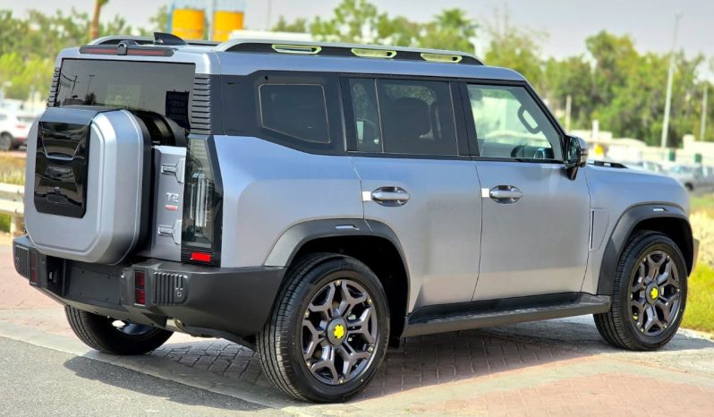 
								JETOUR T2 PETROL – 2.0L TURBO – 7 GEARS – TRAVEL+  2025 – SILVER INSIDE BEIGE – CHINA full									