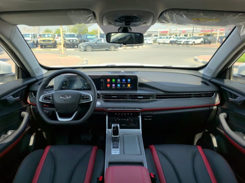 TIGGO 4 PRO – 1.5L – LUXURY SPECS – GCC – 2026 MODEL – RED INSIDE BLACK/RED – GCC SPECS