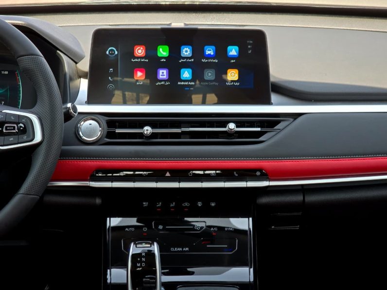 TIGGO 7 CHAMPION – 1.5T – PENORAMA – 360 CAMERA – LEATHER – DRIVER POWER SEAT – ALLOY WHEEL – GCC – 2026 MODEL – GRAY INSIDE RED – GCC SPECS