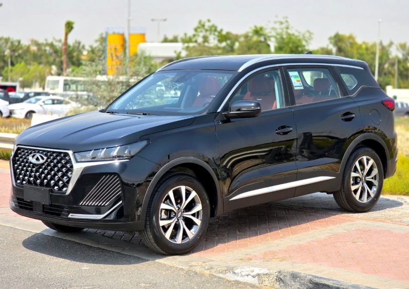 TIGGO 7 CHAMPION – 1.5T – PENORAMA – 360 CAMERA – LEATHER – DRIVER POWER SEAT – ALLOY WHEEL – GCC – 2026 MODEL – BLACK INSIDE RED – GCC SPECS