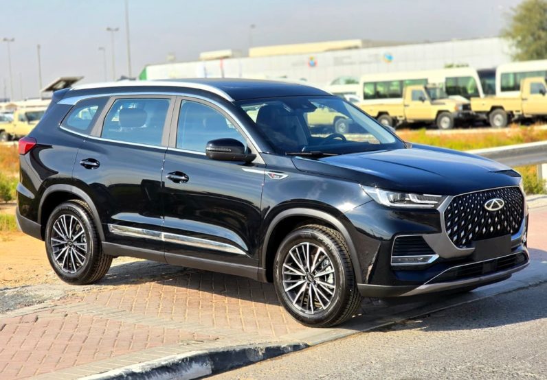 CHERY TIGGO 8 PRO MAX – 1.6L – LUXURY – MEMORY SEAT – PANORAMA – FULLY LOADED – 2025 MODEL – BLACK INSIDE DARK BROWN – GCC SPES