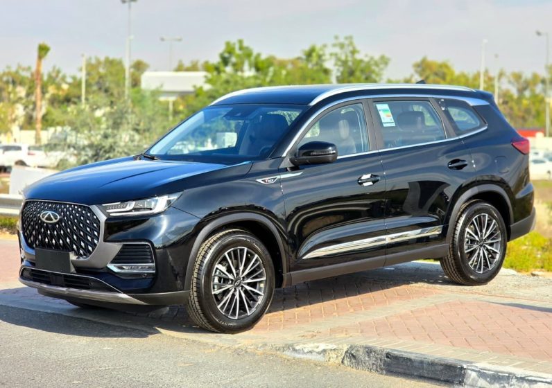 CHERY TIGGO 8 PRO MAX – 1.6L – LUXURY – MEMORY SEAT – PANORAMA – FULLY LOADED – 2025 MODEL – BLACK INSIDE DARK BROWN – GCC SPES