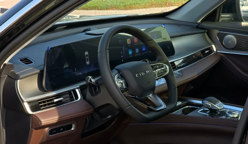 
								CHERY TIGGO 8 PRO MAX – 1.6L – LUXURY – MEMORY SEAT – PANORAMA – FULLY LOADED – 2025 MODEL – BLACK INSIDE DARK BROWN – GCC SPES full									