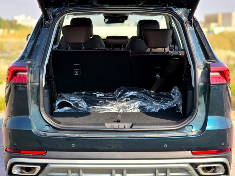 CHERY TIGGO 8 PRO MAX – 1.6L – LUXURY – MEMORY SEAT – PANORAMA – FULLY LOADED – 2025 MODEL – GREEN INSIDE DARK BROWN – GCC SPECS