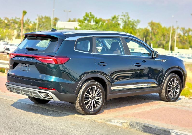 CHERY TIGGO 8 PRO MAX – 1.6L – LUXURY – MEMORY SEAT – PANORAMA – FULLY LOADED – 2025 MODEL – GREEN INSIDE DARK BROWN – GCC SPECS